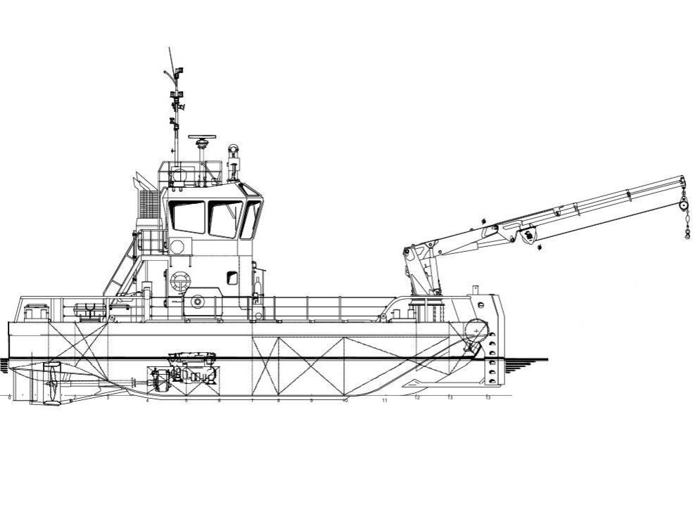1908 Damen Multicat - Workboats