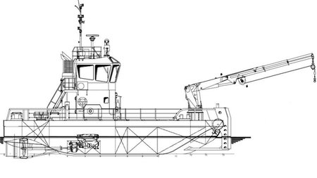 1908 Damen Multicat - Workboats