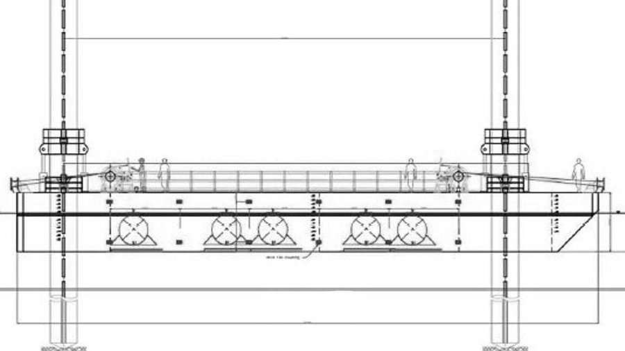 400t Capacity Jackup Barge - Image 1