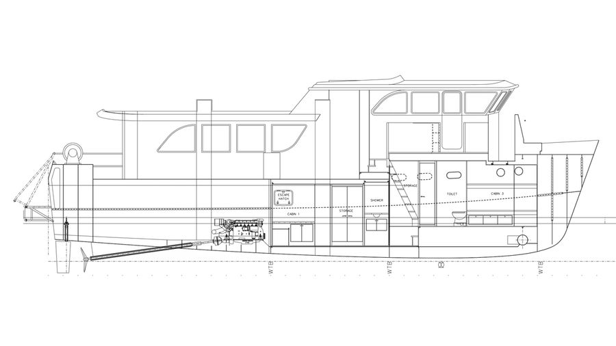 17m Multipurpose Survey Catamaran - Image 1