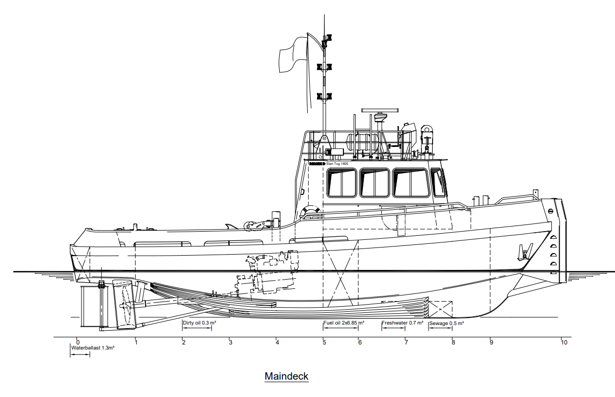 Damen Stantug 1605 - Image 1
