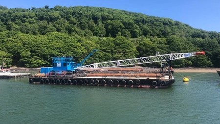 100t Crane Barge - Barges