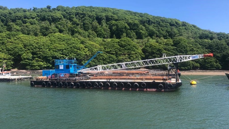 100t Crane Barge - Image 1