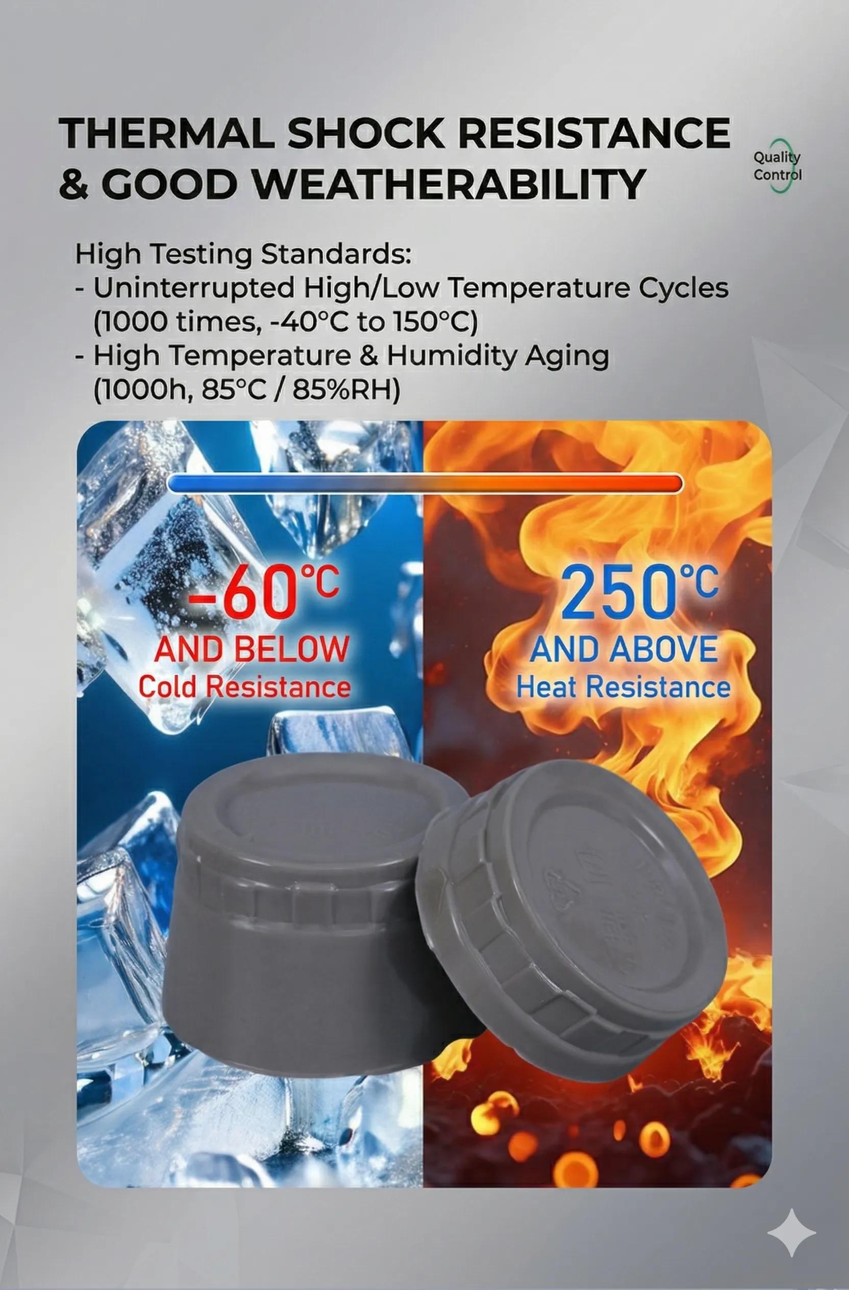Waterproof silicone thermal potting compound for electronic component protection