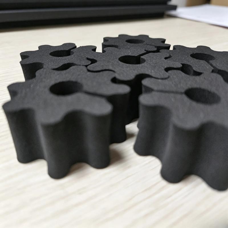 Shock absorbing foam pad