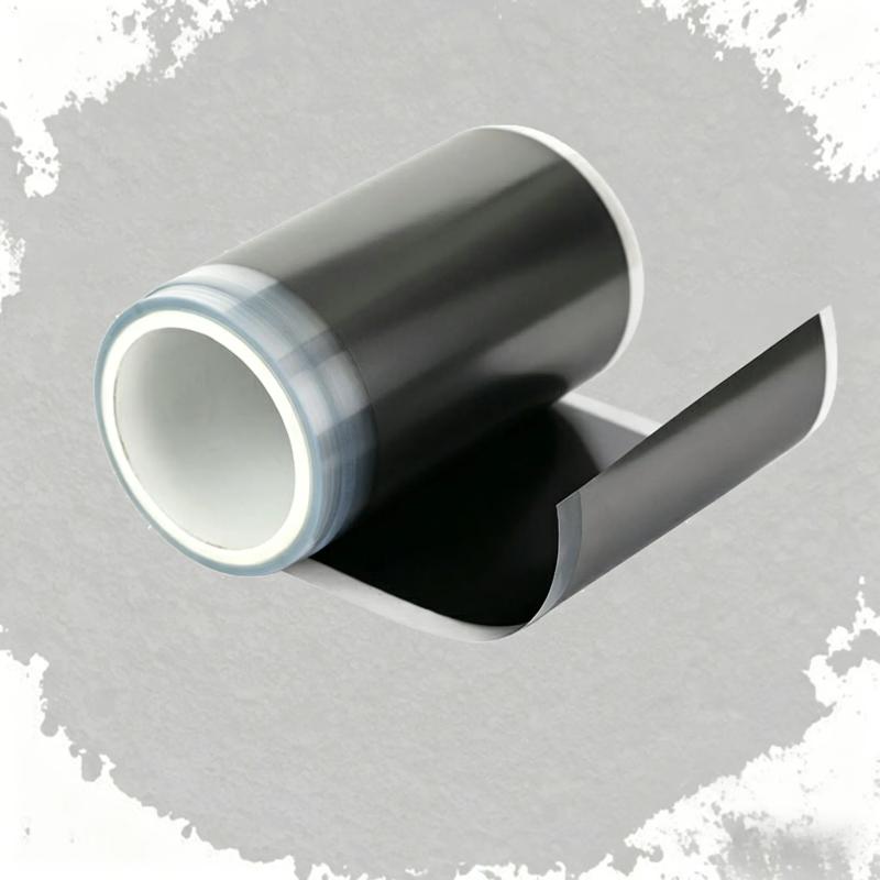 Synthetic graphite sheet for heat spreading
