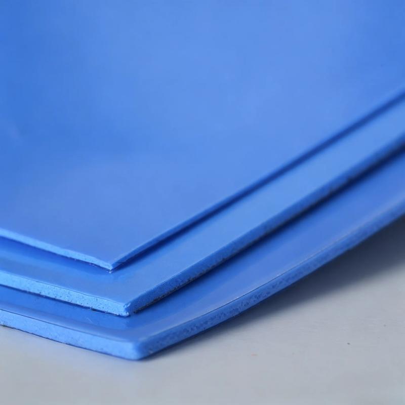 High conductivity silicone thermal pad for battery pack heat dissipation