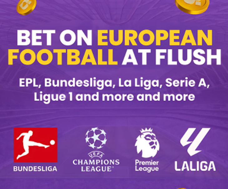 Flush Sportsbook 출시: 마켓, 라이브 베팅, 다양한 도구