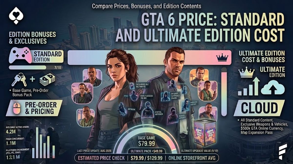 GTA 6の価格：スタンダード版とアルティメット版