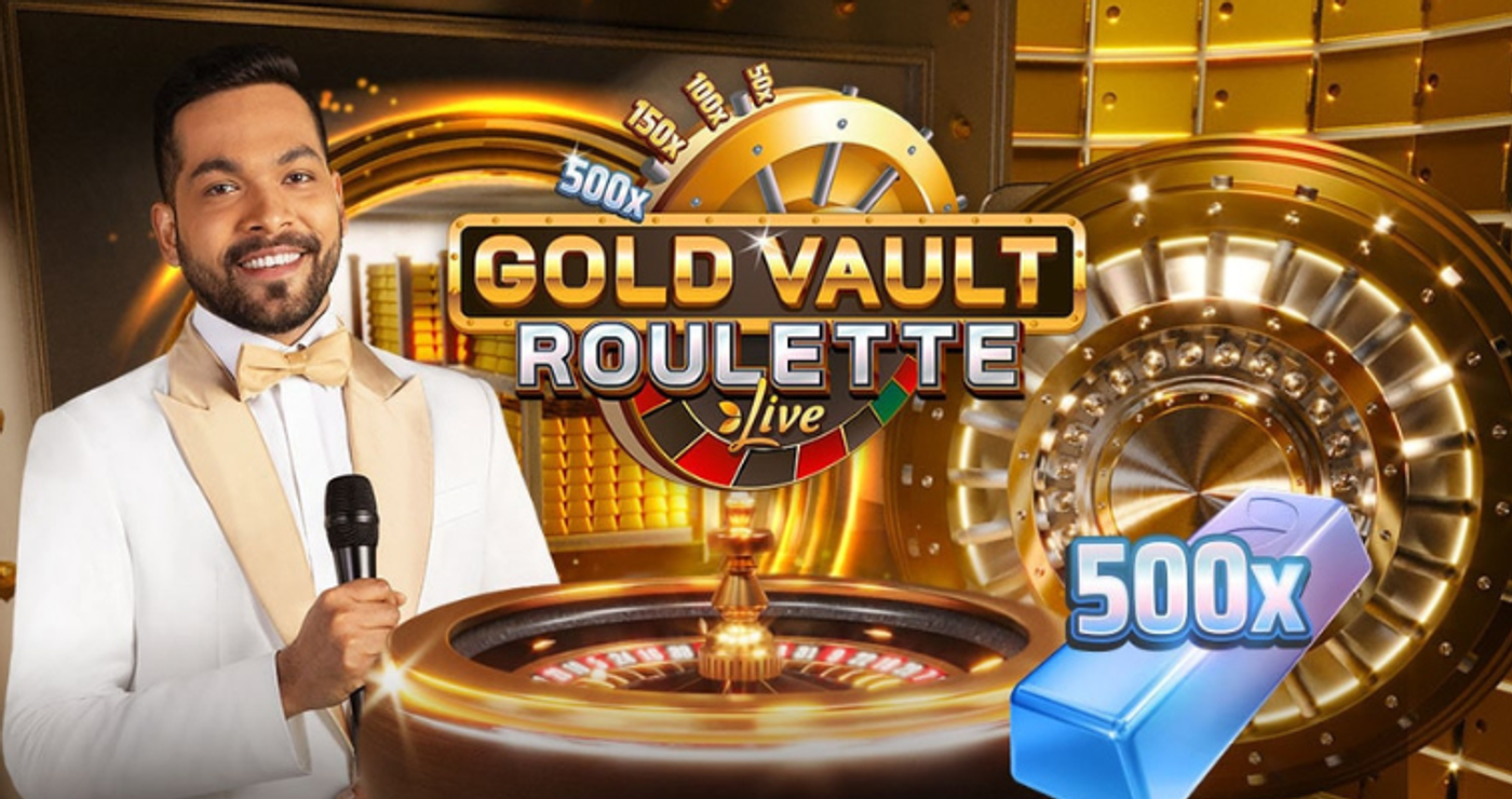 Evolution의 Gold Vault Roulette Live: 500x 골드 바 가이드