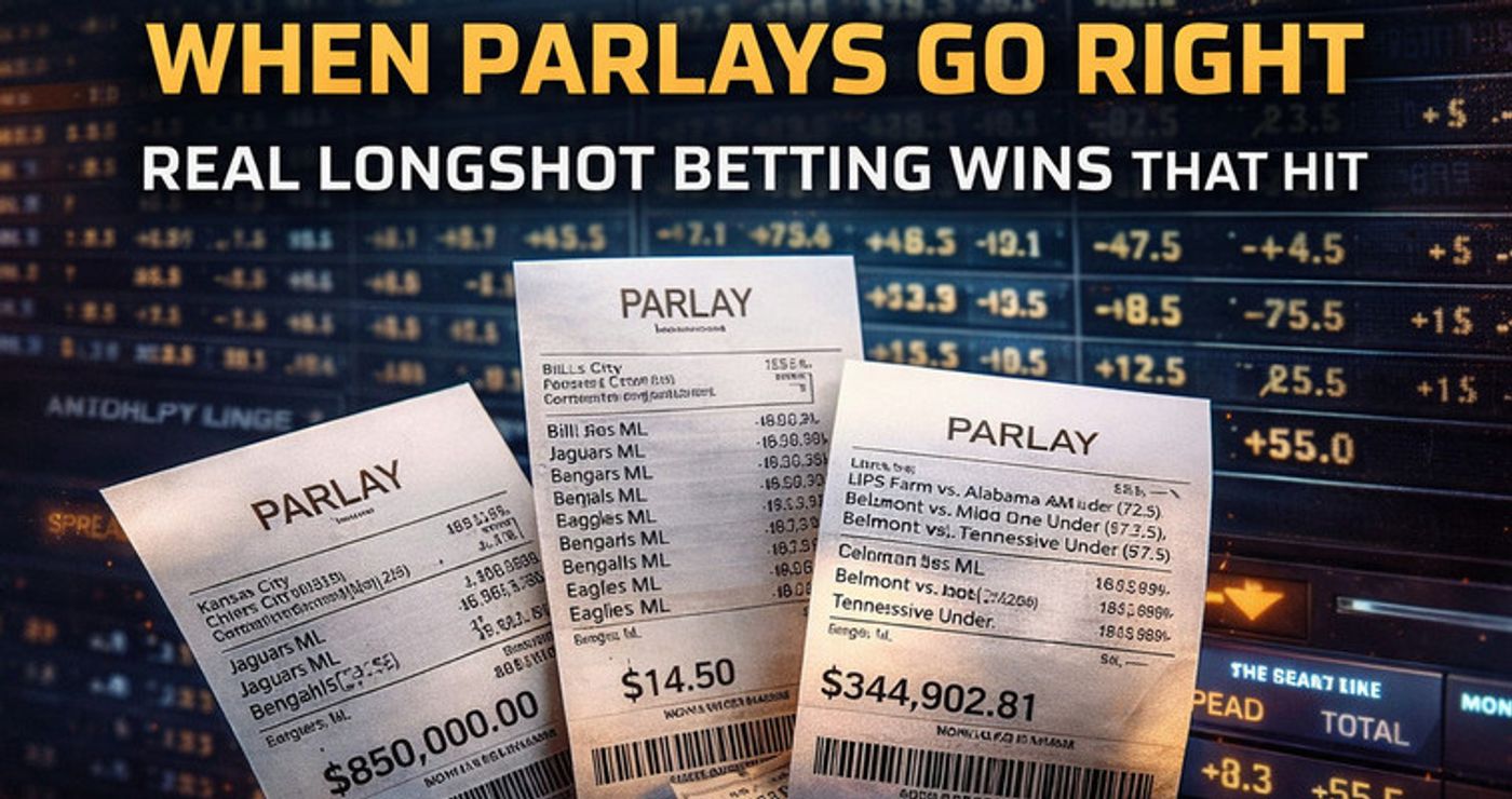 When Parlays Go Right Real Longshot Betting Wins That Hit