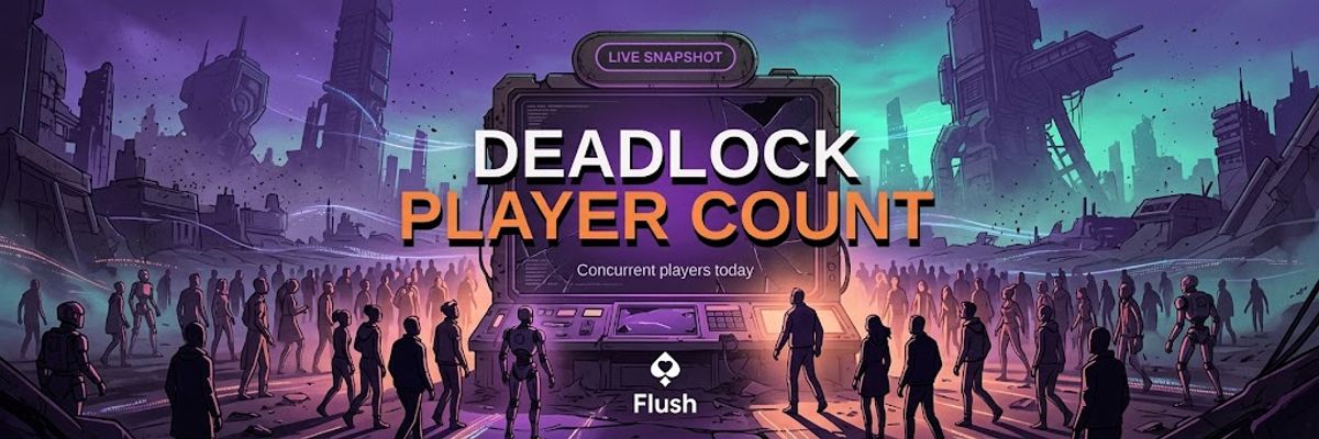 Deadlockの現在のプレイヤー数（2026年8月）