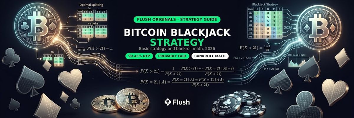 Bitcoin Blackjack Strategy: Basic Play & Bankroll 2026