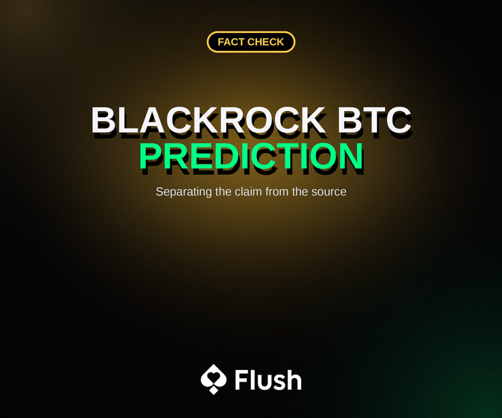 BlackRock Bitcoin Price Prediction: Fact-Check