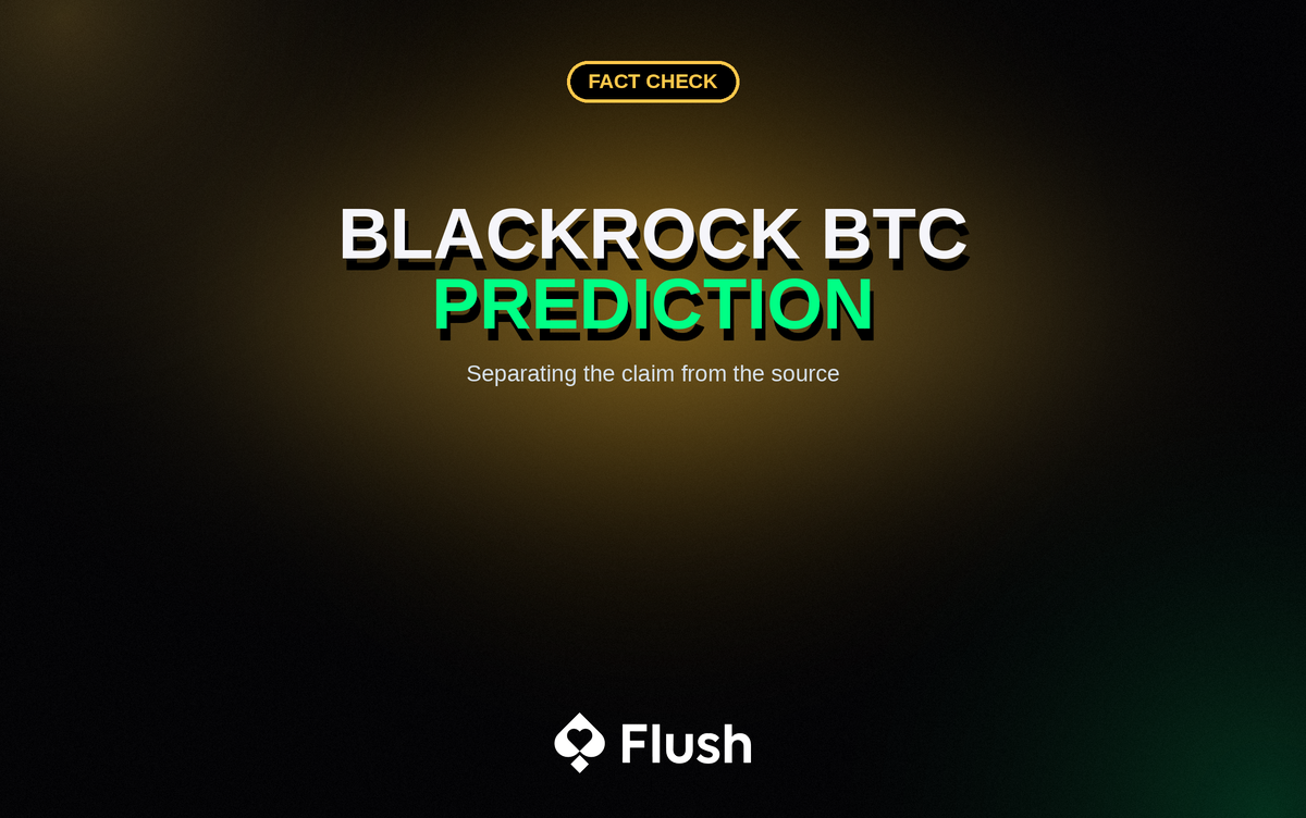 BlackRock Bitcoin Price Prediction: Fact-Check