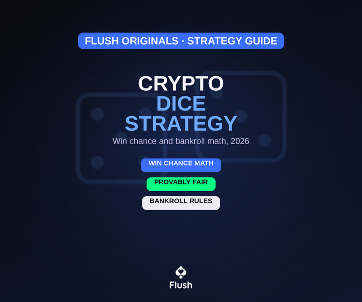 Crypto Dice Strategy: Win Chance and Bankroll Math 2026