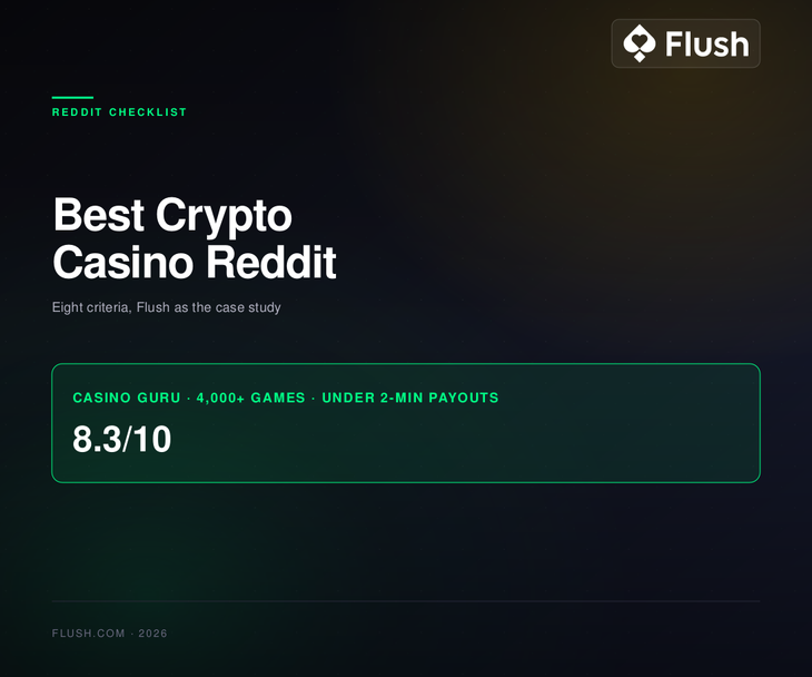 Best Crypto Casino on Reddit: 2026 Player Checklist