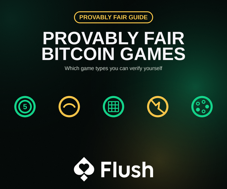 Provably Fair Bitcoin Games: Which Types You Can Verify 2026