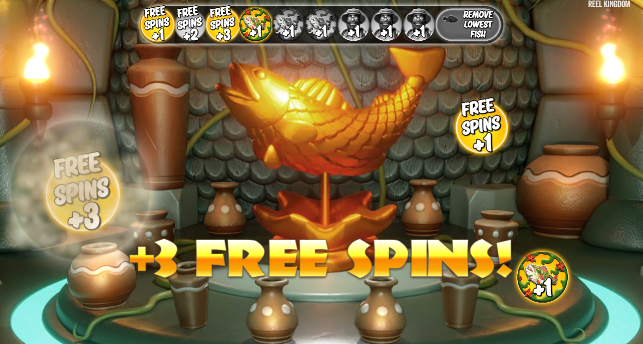 Big Bass Amazon Xtremeスロット（Pragmatic Play）のフリースピンブースターを選ぶPick機能 - Flush