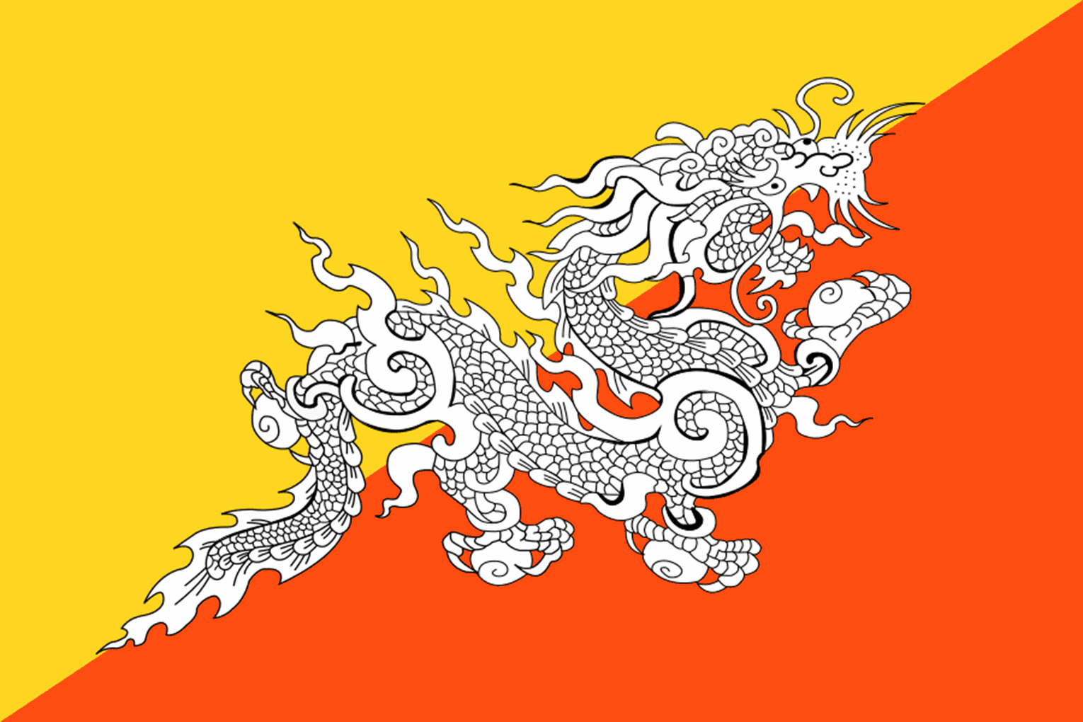 Bhutan National Flag | History & Facts | Flagmakers