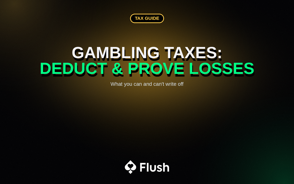 Gambling Taxes Guide: How to Deduct and Prove Losses