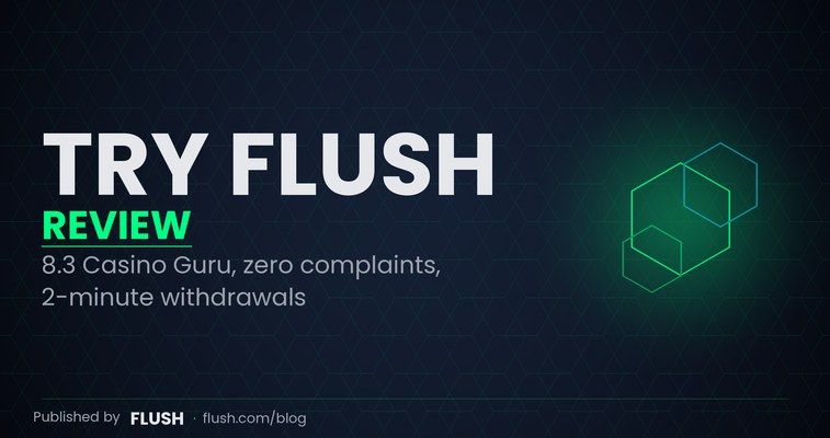2026年、Casino Guruスコア8.3のShuffleに代わる暗号資産カジノ、Flushを試そう