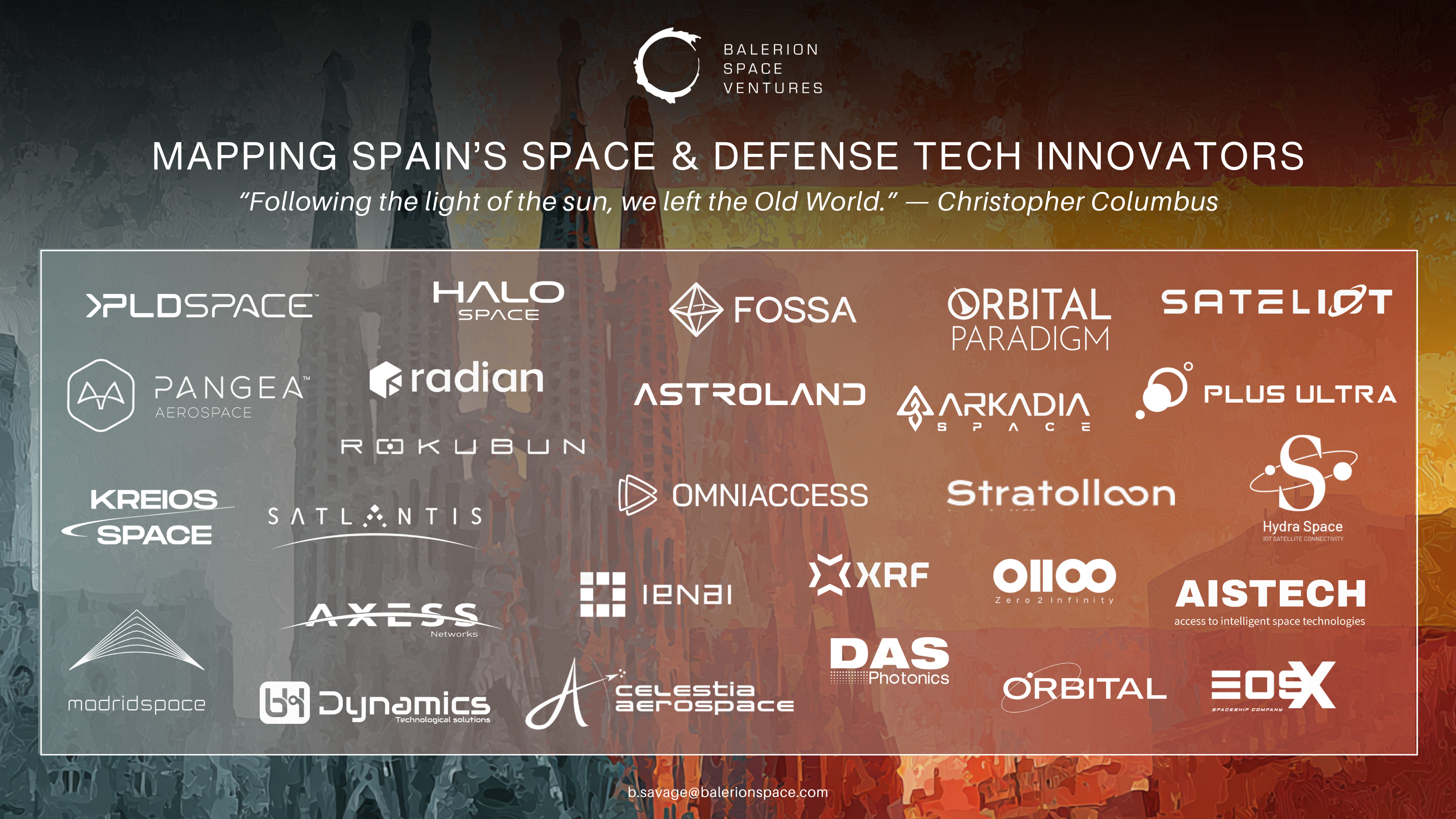 Mapping Spain’s Space & Defense Tech Innovators