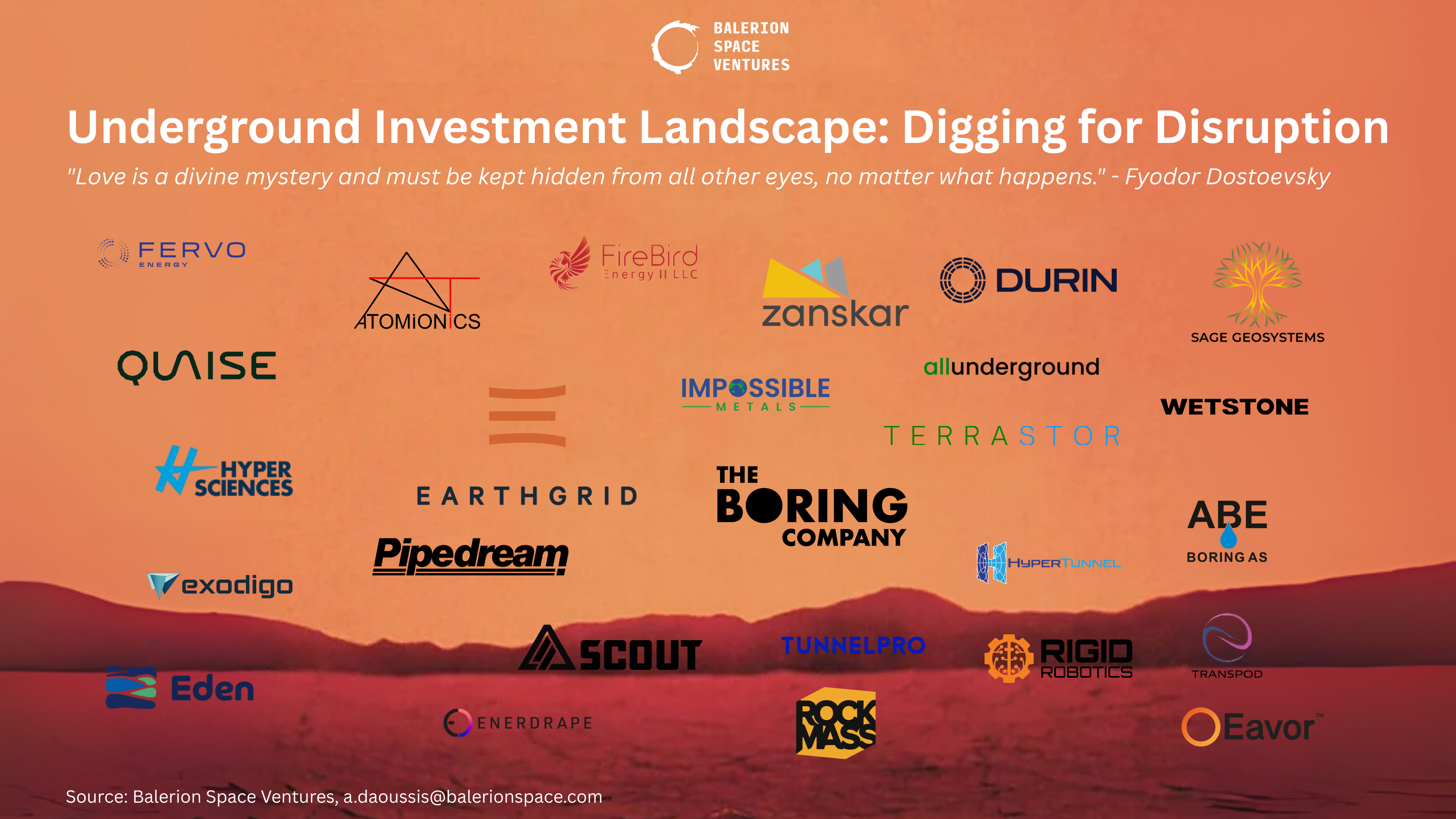 Subterranean & Boring Companies