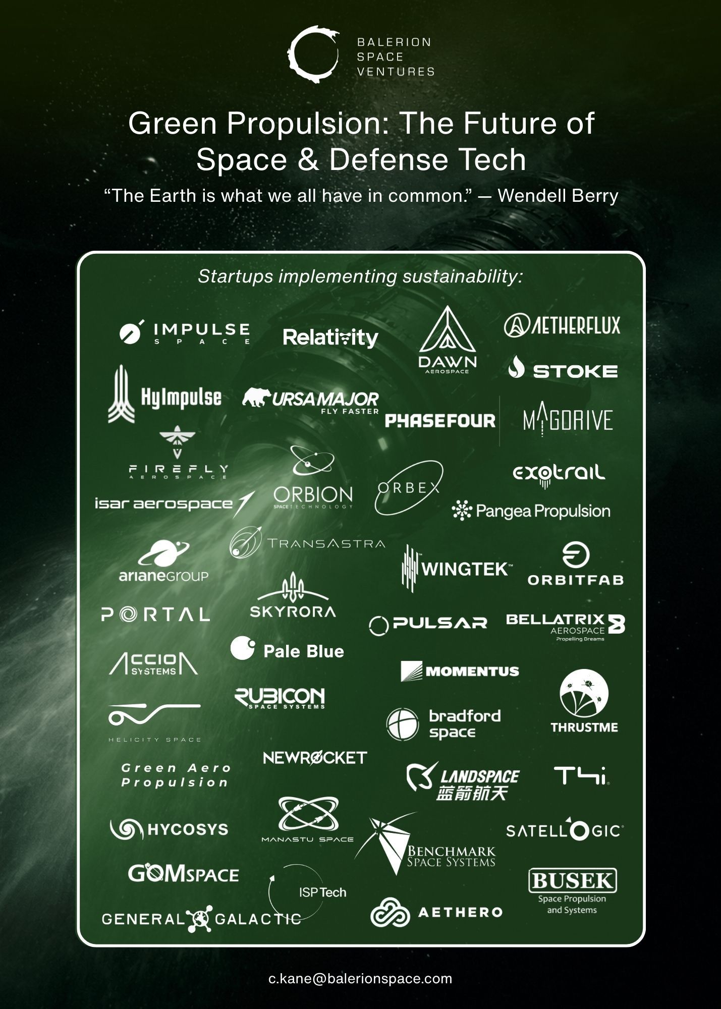 Green Propulsion
