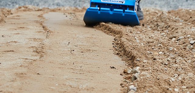 compactor close up