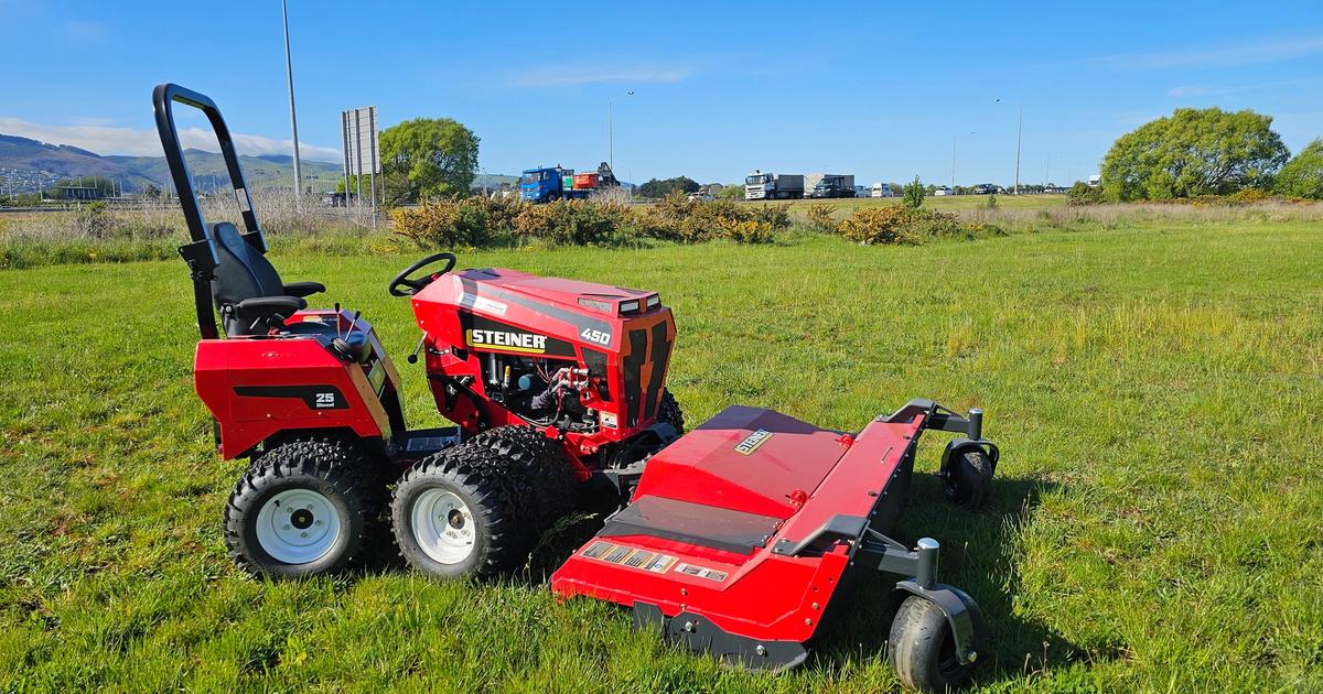 Ventrac Mower Best Lawn Tractor For Hilly Terrain Ex Demo Steiner