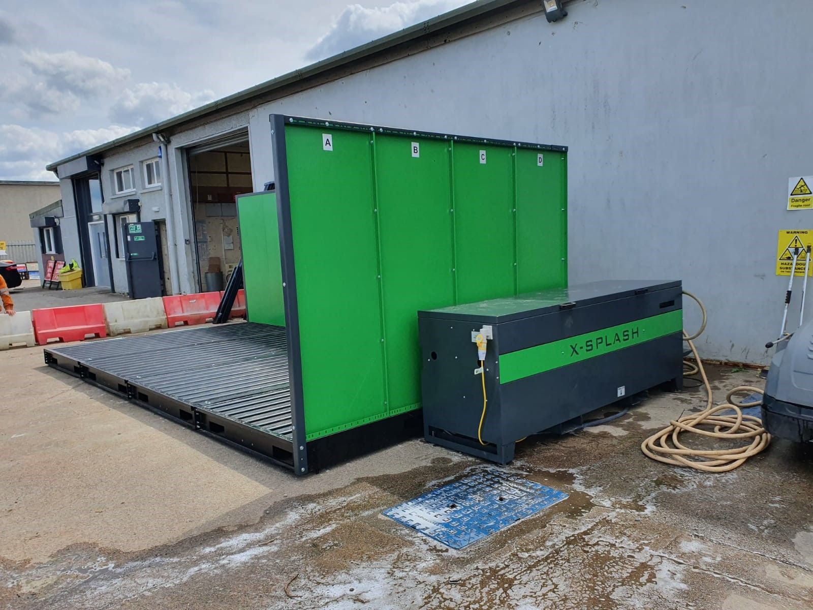 Trime Wash Bay Install