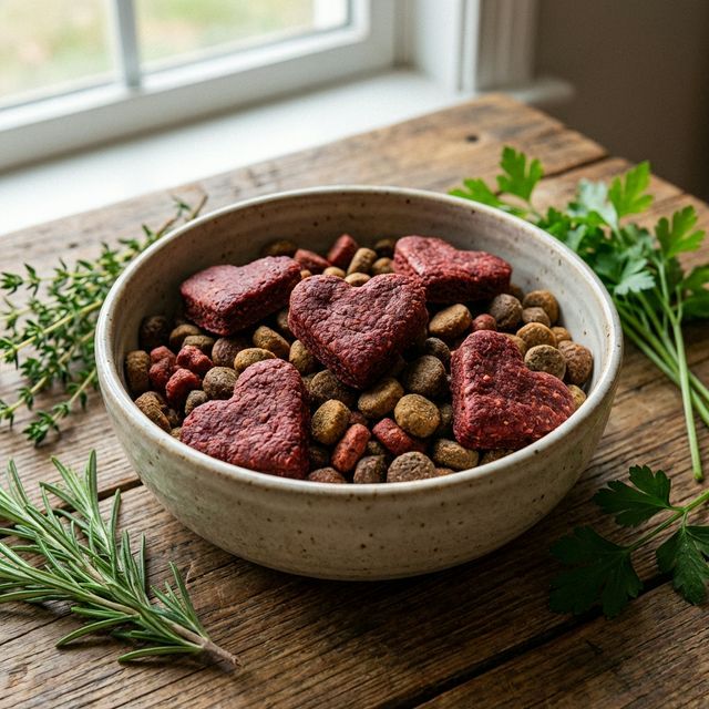 Chutné pamlsky a vyvážené krmivo