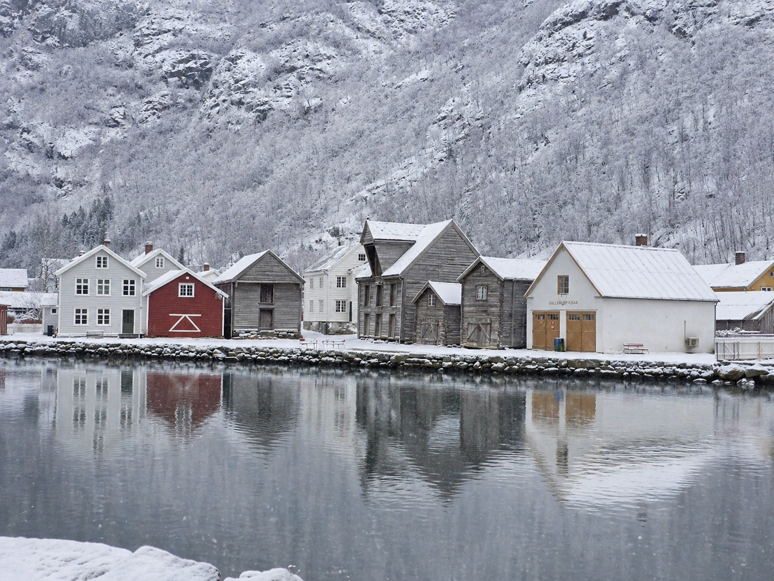 Borgund Stave Church & Stegastein Viewpoint - Winter — 2