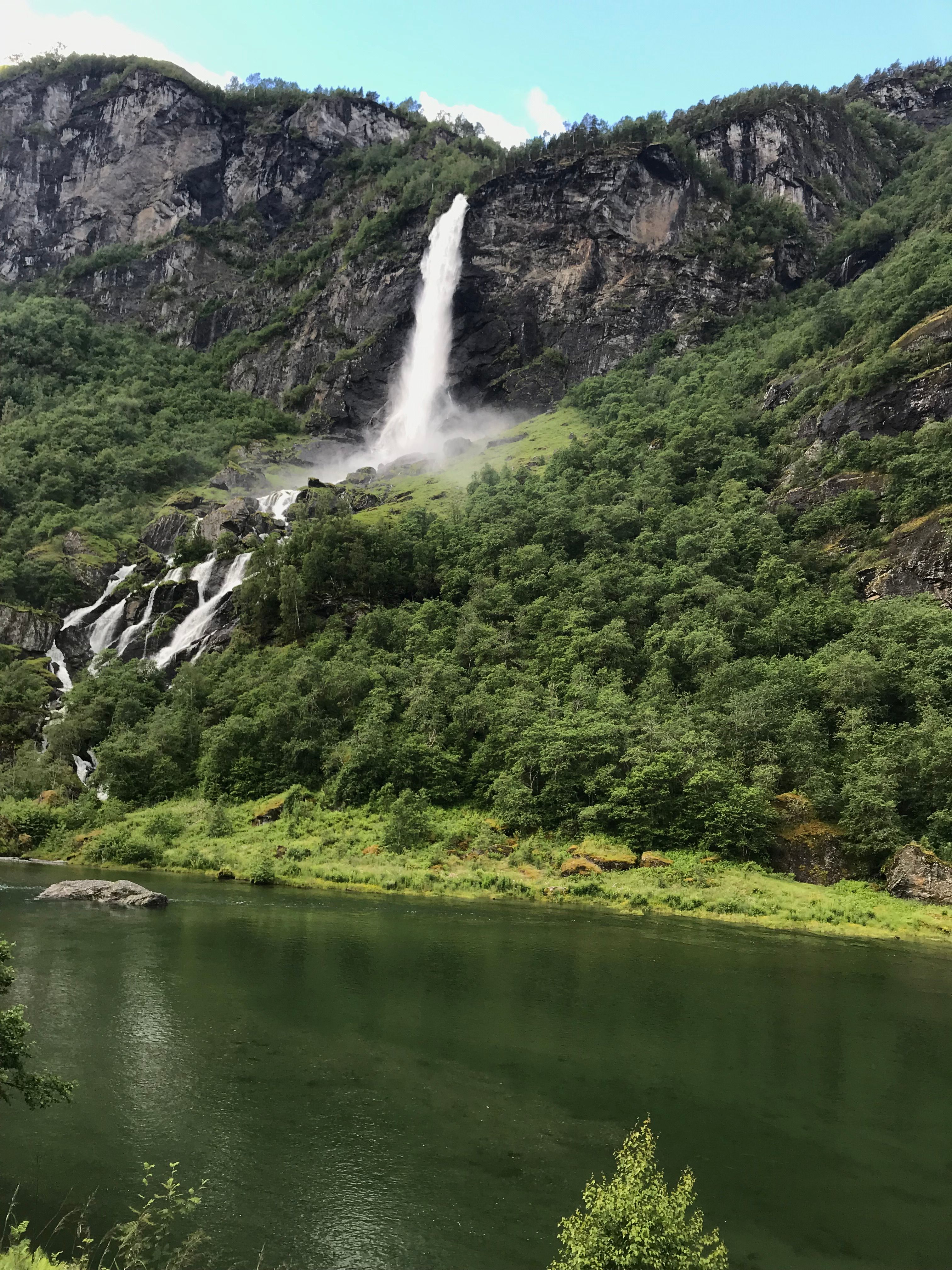 Rjoandefossen Waterfall
