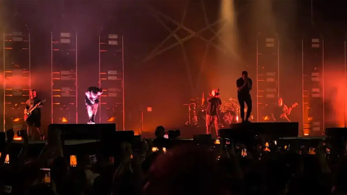 Bring Me The Horizon Give Live Debut To "The Fox And The Wolf" With Josh Scogin at Furnace Fest