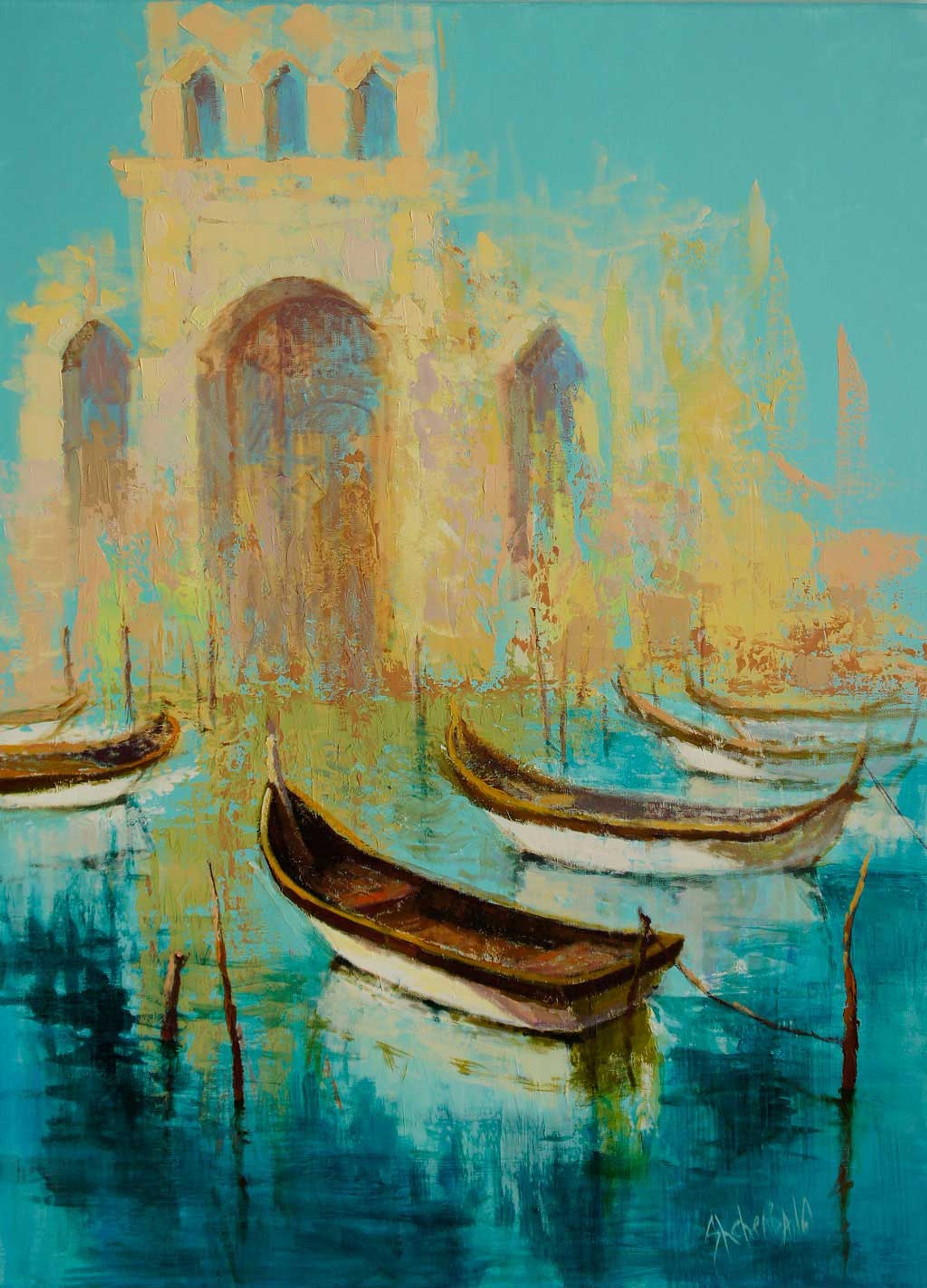 Yeni Dünya —  90 x 65cm, Acrylic on Canvas, 2016