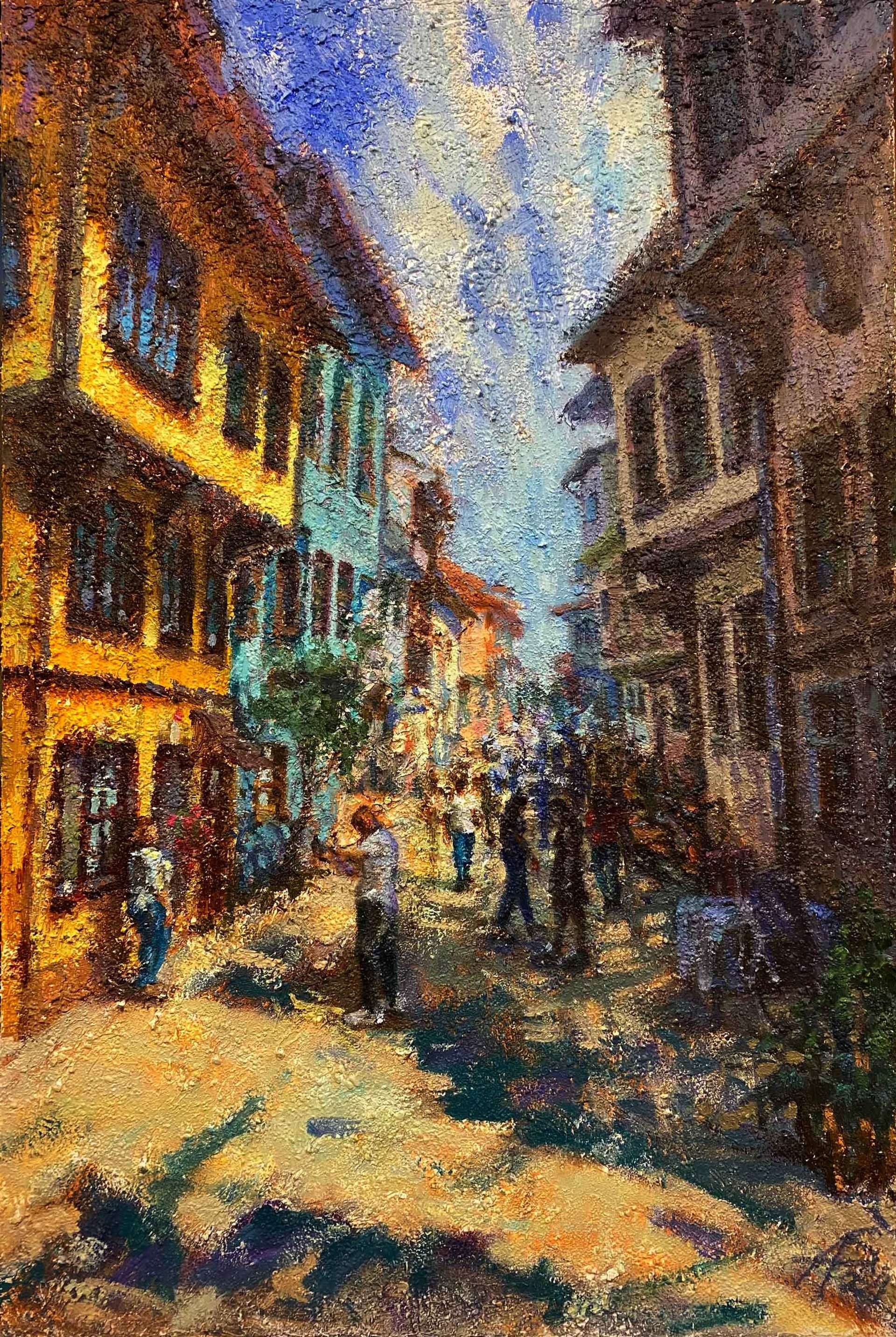 Bursa — 60 x 40 cm, acrylic on canvas, 2024