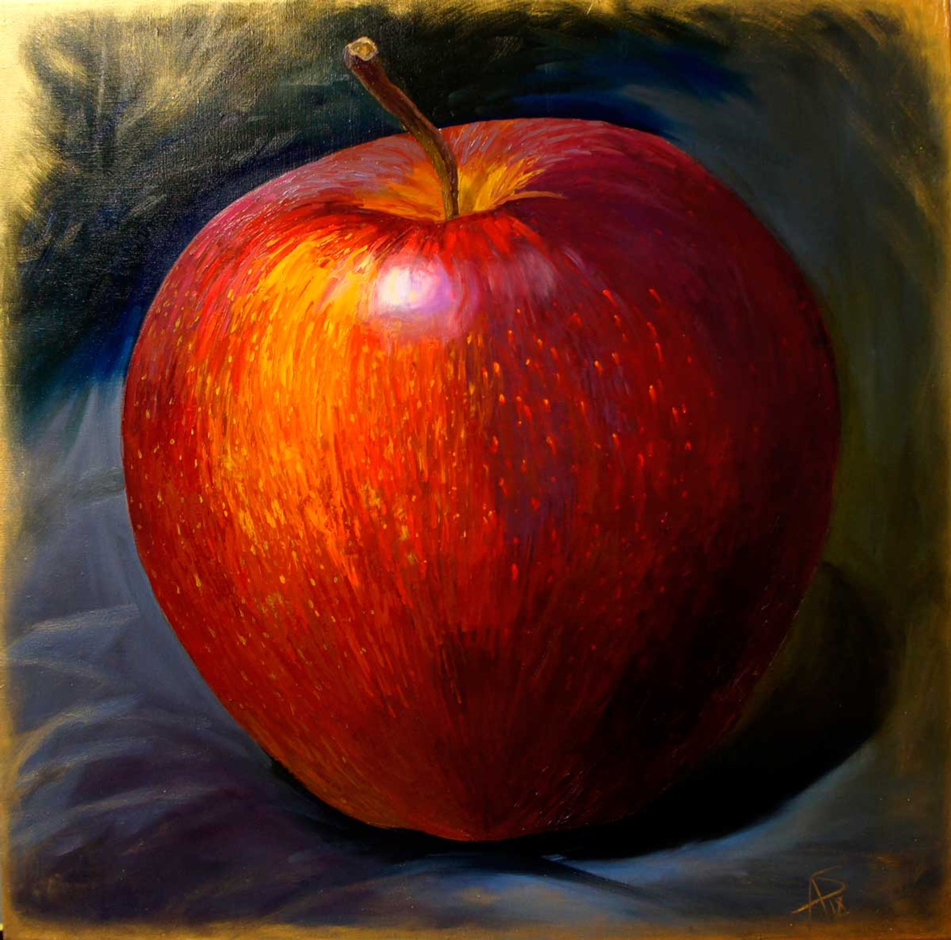 The Apple of Discord — 2018, Oil on Canvas, 80x80cm