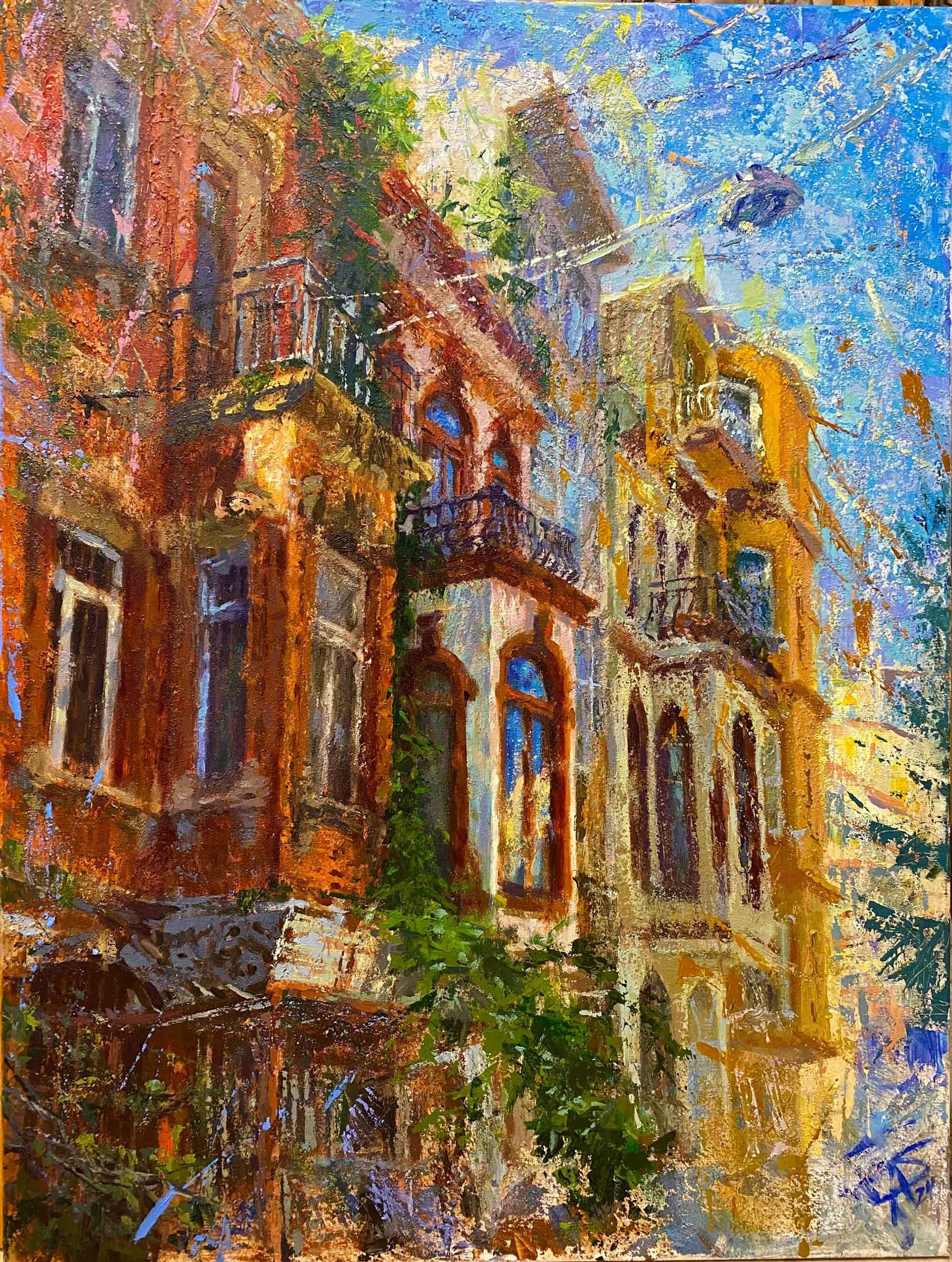 Kalkedon — 80 x 60 cm, acrylic on canvas, 2024