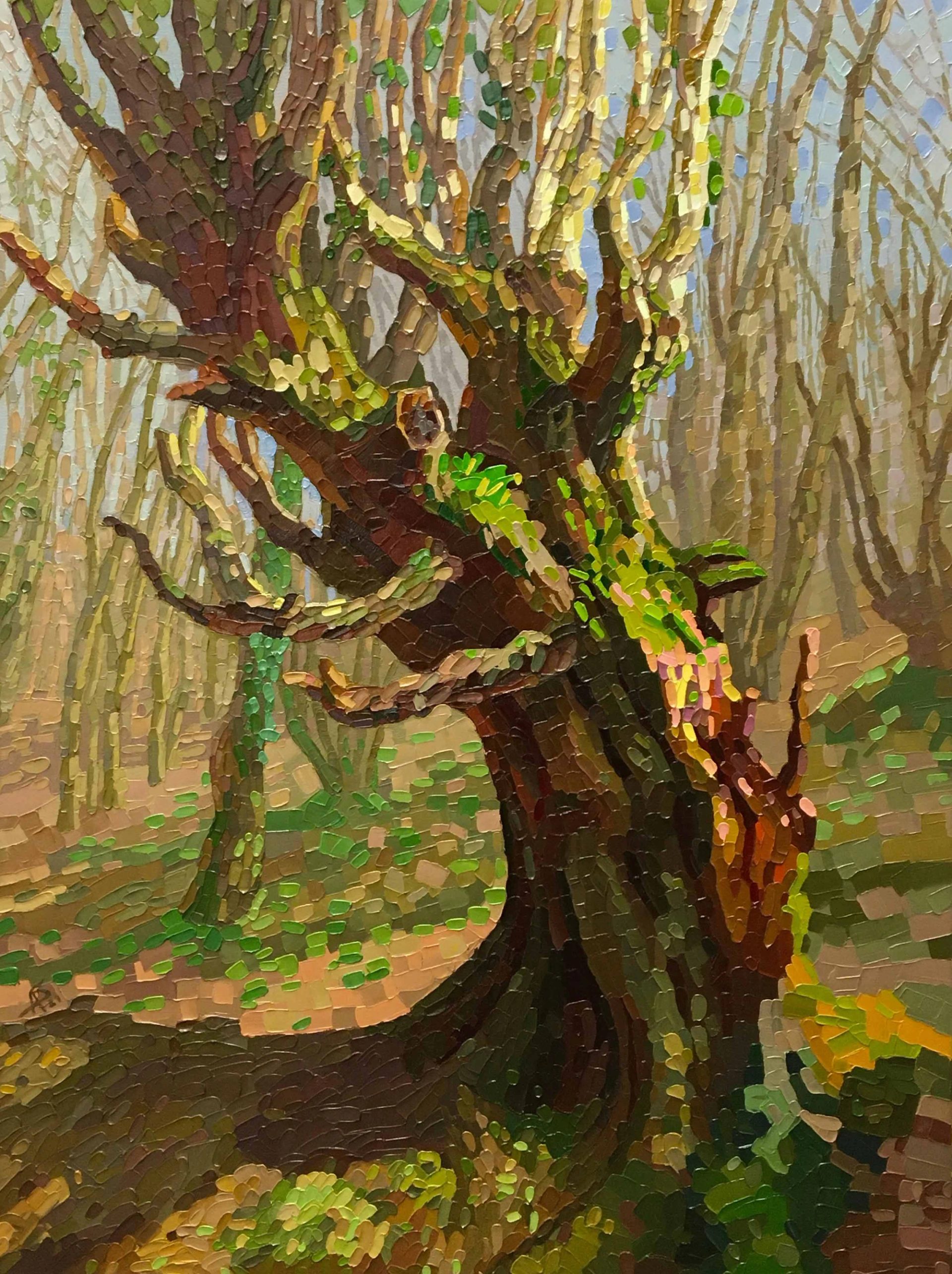Adampol Orman — 90 x 70 cm, oil on canvas, 2021