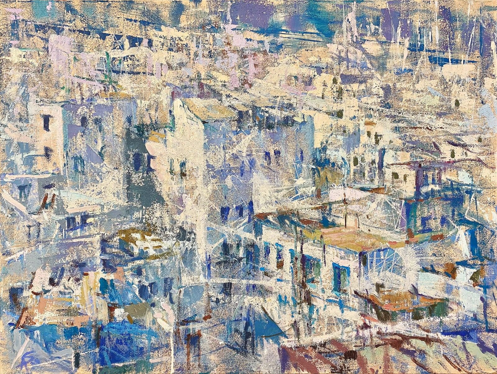 Halikarnassos 60/80 cm, acrylic on canvas — 2022, Acrylic on Canvas, 60 x 80 cm
