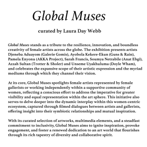 Global Muses - curated by Laura Day Webb