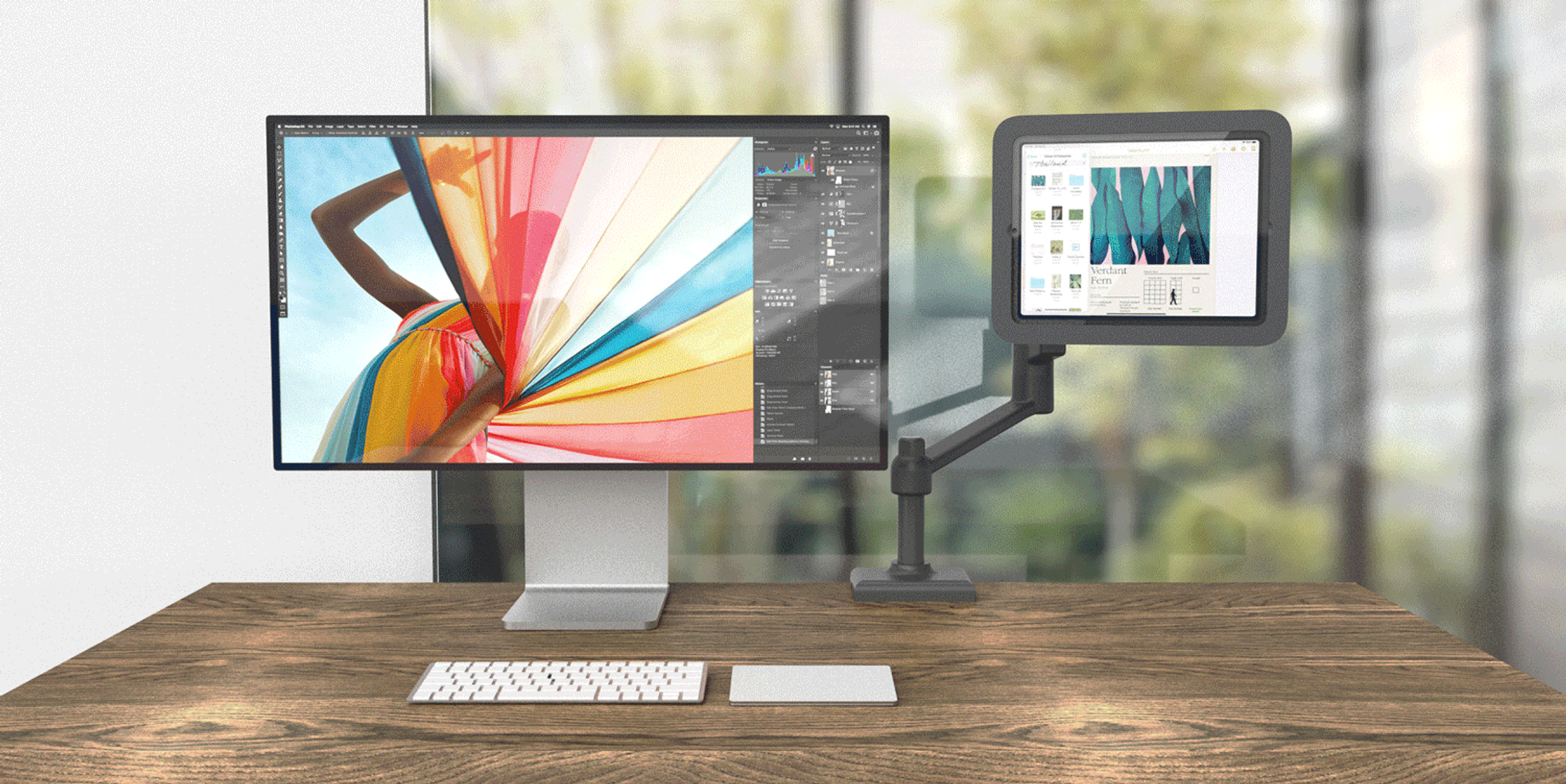VESA Display Arm Compatible