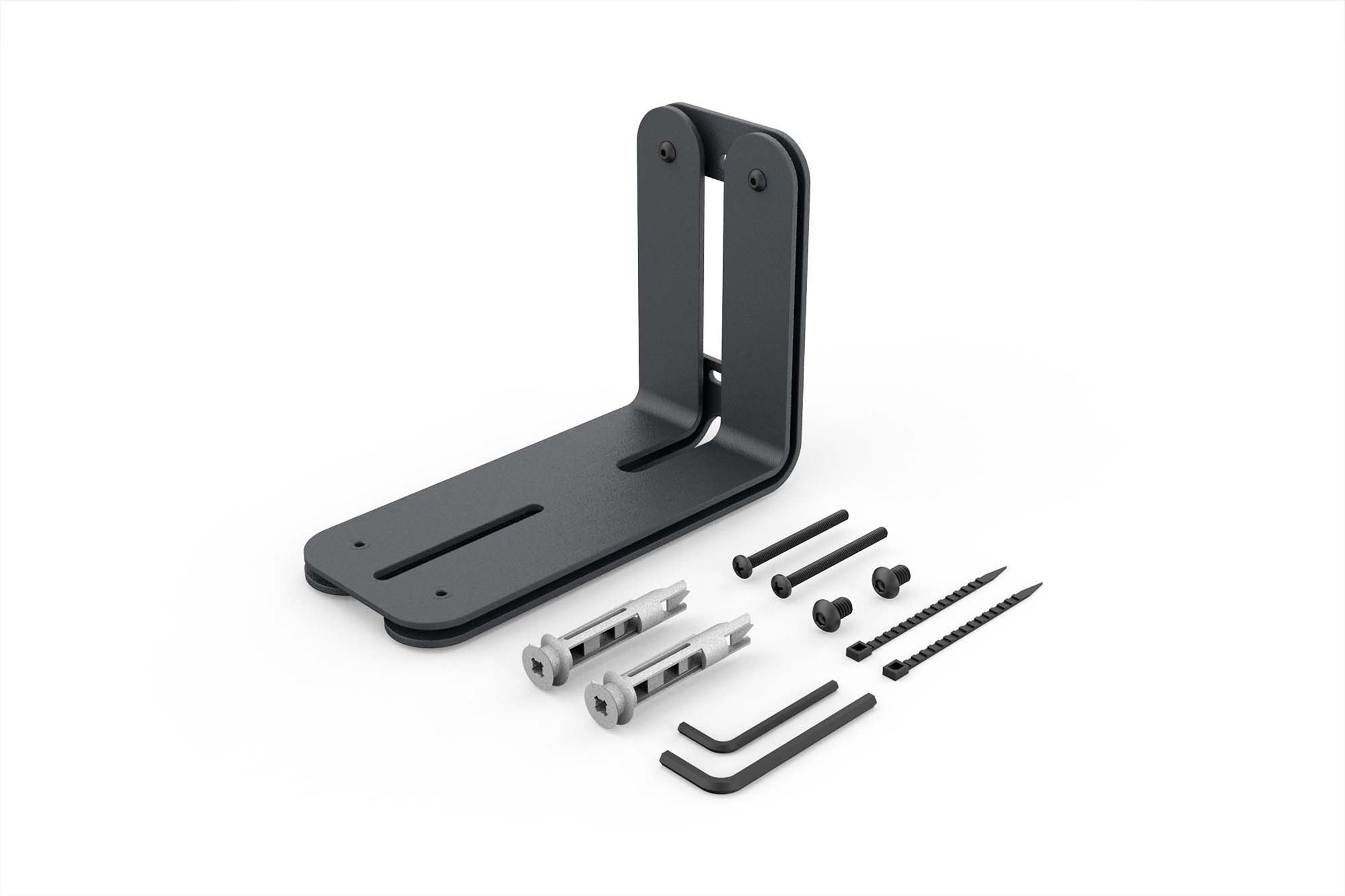 PTZ Camera Mount
Wall Anchors
Mounting Screws
Zip ties
Assembly Keys