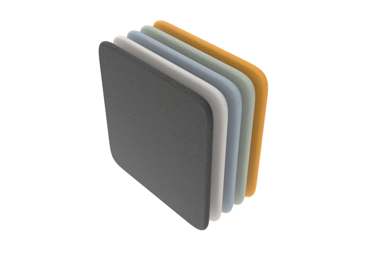 Available in five colors.