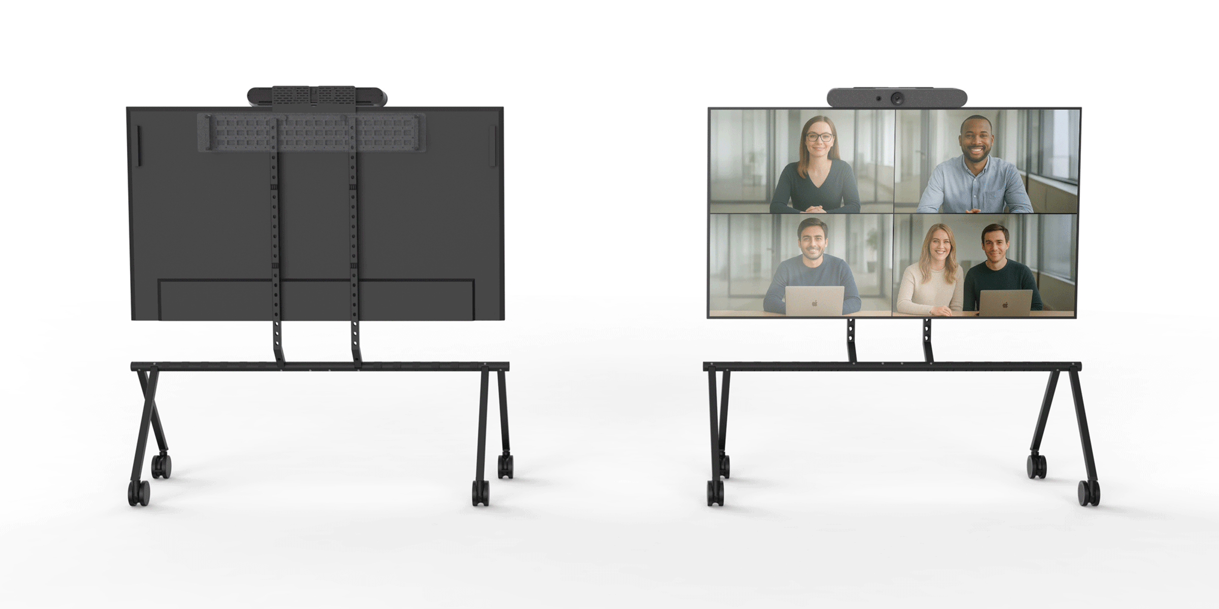 Flexible VESA compatibility for every setup.