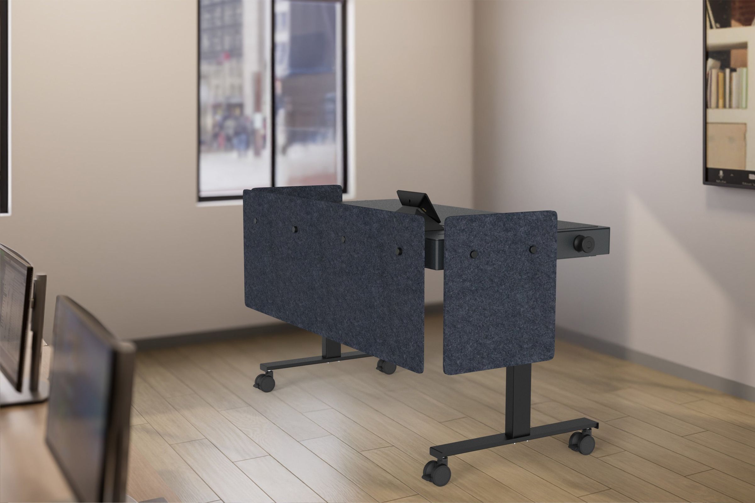 Mobile lectern deployment