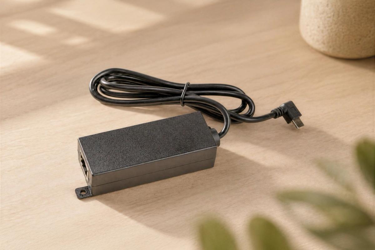 Power and data adapter accessories for tablet mount installations.