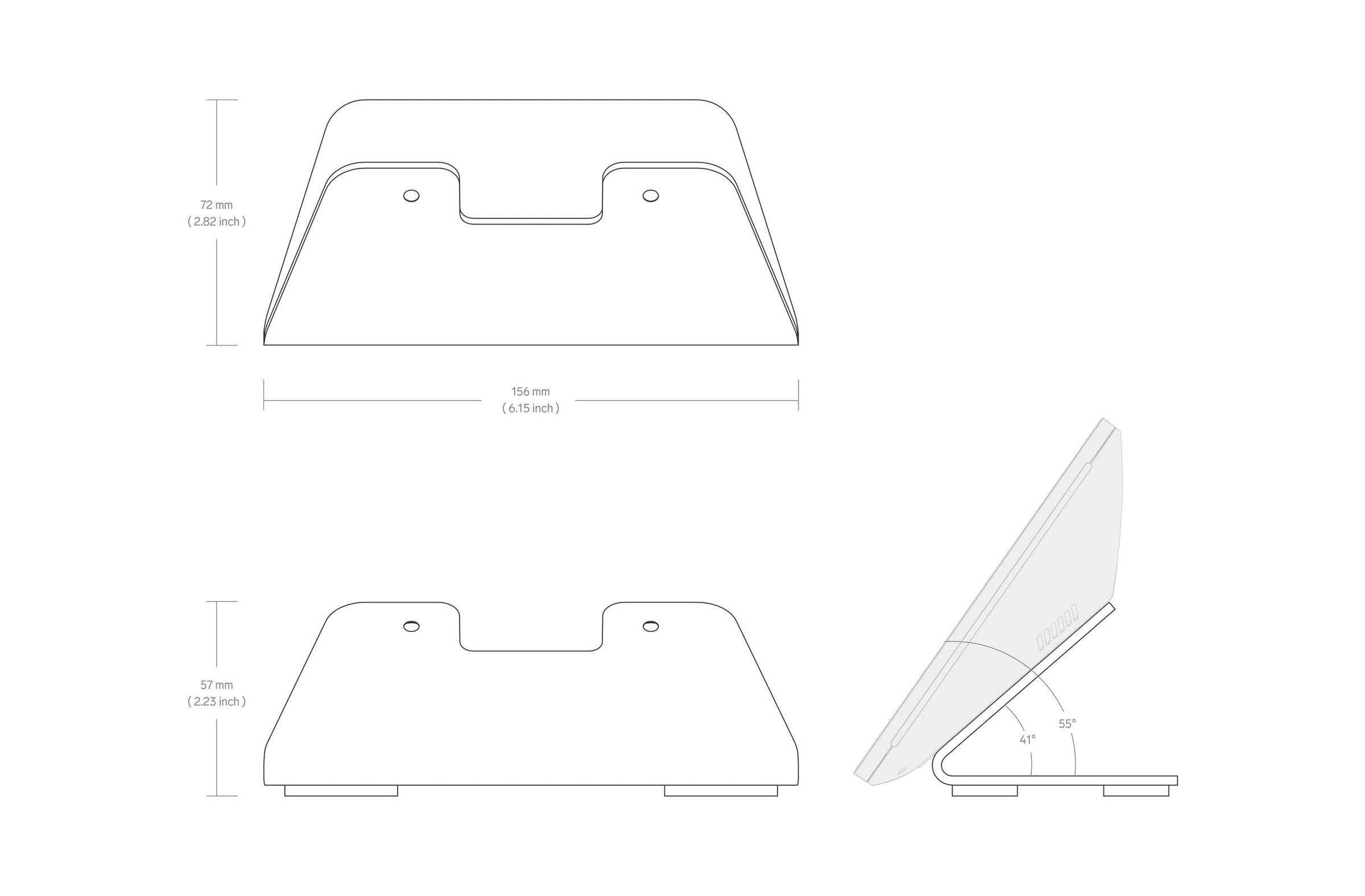 Product technical drawing
